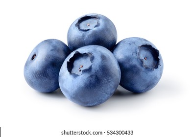 Blueberry. Fresh berries isolated on white background. - Powered by Shutterstock