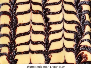 Blueberry Jam Texture Background  Above Cream Cheese Brownies, Cake Decorating Element