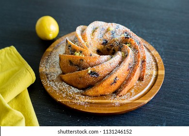 Blueberry Lemon Bundt Cake