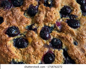 Blueberry And Lemon Scone Cake