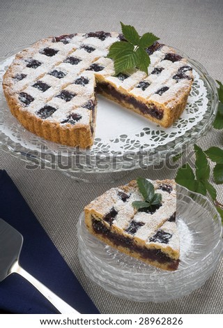 Blueberry pie