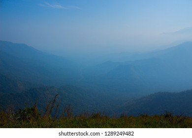 Bluehill Mountain Located Near Vaduvanchal In Wayanad District. 