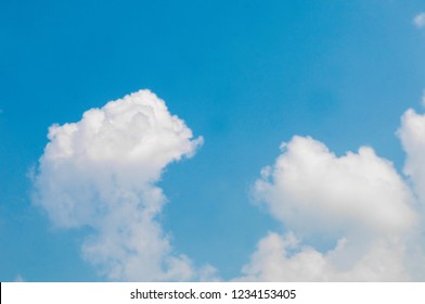 Bluesky And White Cloud