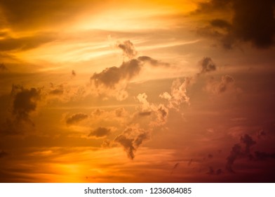 Bluesky And White Cloud