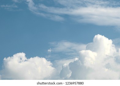 Bluesky And White Cloud