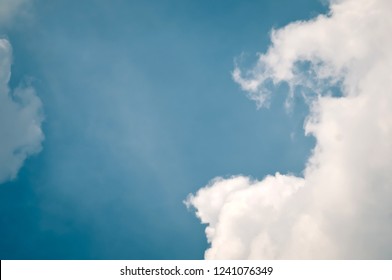 Bluesky And White Cloud