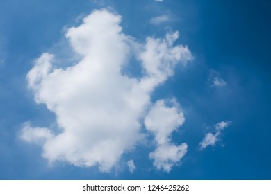 Bluesky And White Cloud