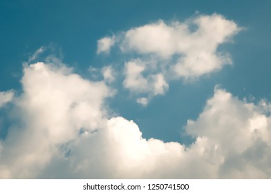 Bluesky And White Cloud