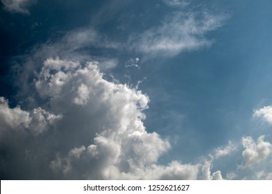 Bluesky And White Cloud