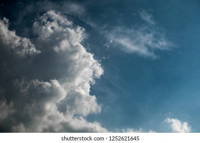 Bluesky And White Cloud