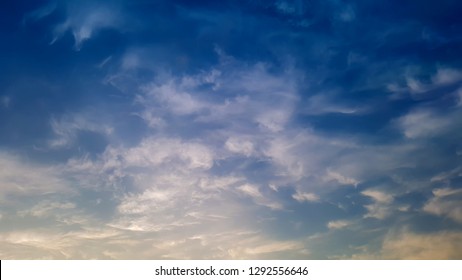 Bluesky And White Cloud 