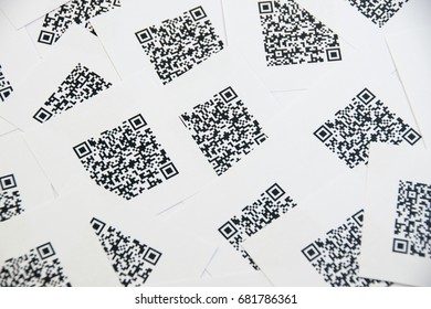 Bluetooth Barcode and QR Code Scanner - scan QR and Barcode in paper. QR Code - contain no data, insulting words, names, links to websites or products.