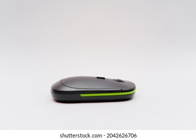 A Bluetooth Mouse On A White Background