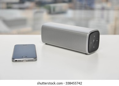 Bluetooth Speaker Connected With Mobile Phone