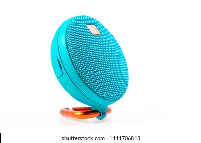 Bluetooth Speaker On White Background