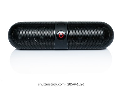 Bluetooth Speaker On A White Background