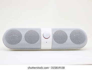 Bluetooth Speaker On  White Background