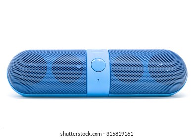 Bluetooth Speaker On  White Background