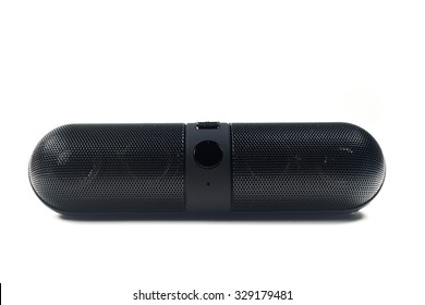 Bluetooth Speaker On White Background