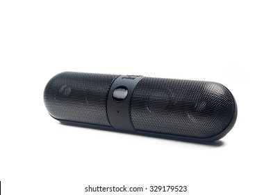 Bluetooth Speaker On White Background