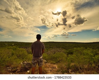 Bluff Spurs Overlook In San Antonio, Texas.