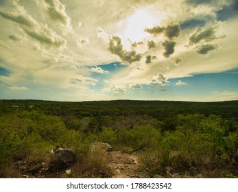 Bluff Spurs Overlook In San Antonio, Texas.