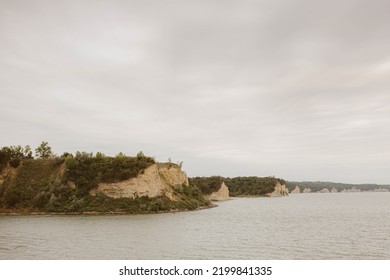 Bluffs On Missouri River Nebraska