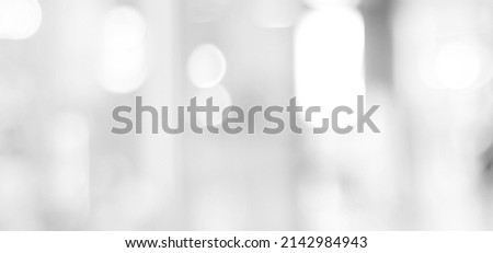 Blur abstract background, blurred gradient bright light with copy space backdrop, banner, blank mordern business office interior hallway building design background