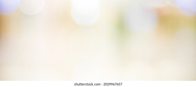 Blur Abstract Bokeh Festive Light Background, Banner, Backdrop, Wallpaper