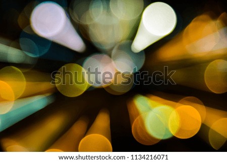 Foto Bild Beautiful bokeh gelb gold