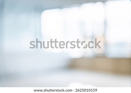 Blur background of empty room