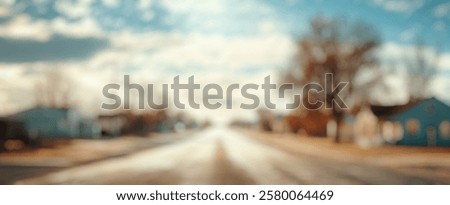Similar – Image, Stock Photo Empty road surrounded by sea water near mountains
