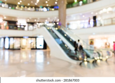 Blur background of Shopping center