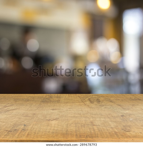 Blur Cafe Wood Floor Texture Background Stock Photo 289678793 ...