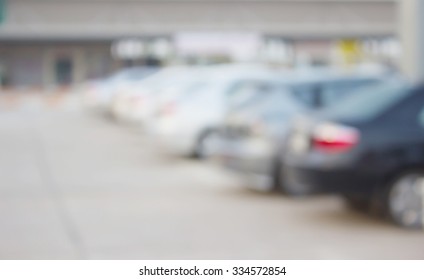 blur cars parking