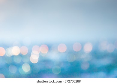 Blur City Bokeh Background, Blur City Light