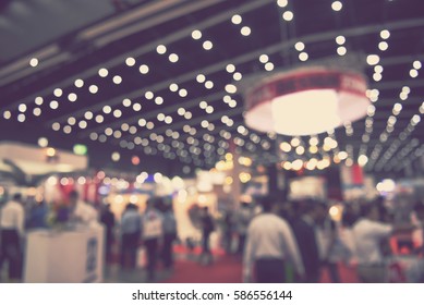 blur event technology fair - blurred background