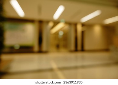 Blur focus of large Conference hall for Corporate Convention or Lecture. - Shutterstock ID 2363911935