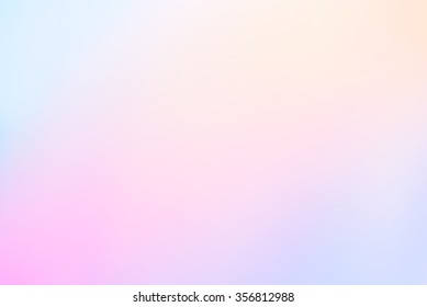 Blur Full Color Sweet Dreamy Clouds Background