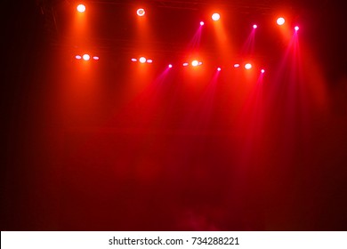 Blur Image Red Color Stage Spot Stock Photo 734288221 | Shutterstock