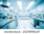 Blur image of scientist working in a modern laboratory setting, vintage tone. Blurred background for use.