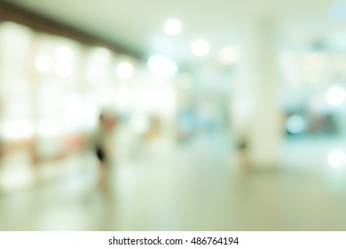 Blur image of shopping mall with shining lights
 - Shutterstock ID 486764194
