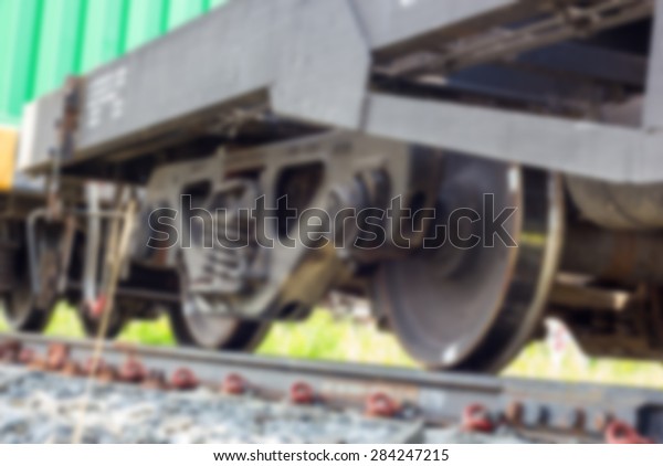 Blur\
Industrial rail car wheels closeup photo,train\
wheel