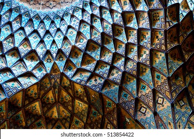 Blur In Iran Abstract Texture Of The  Religion  Architecture Mosque Roof Persian History