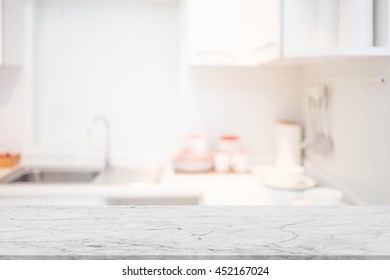 Blur Kitchen Room of The Background - Shutterstock ID 452167024