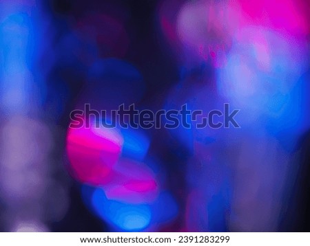 Blur light blue and pink Dark at night for abstract background