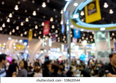 Blur Money Expo Exhibition For Business Trade  Fair Show