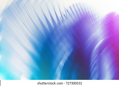 Blur Moving Turbine Blades Colorful Abstract Background