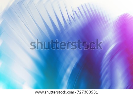 blur moving turbine blades colorful abstract background