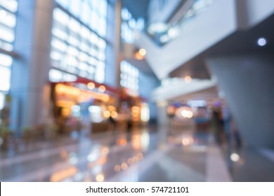 Blur Office  Building Interior